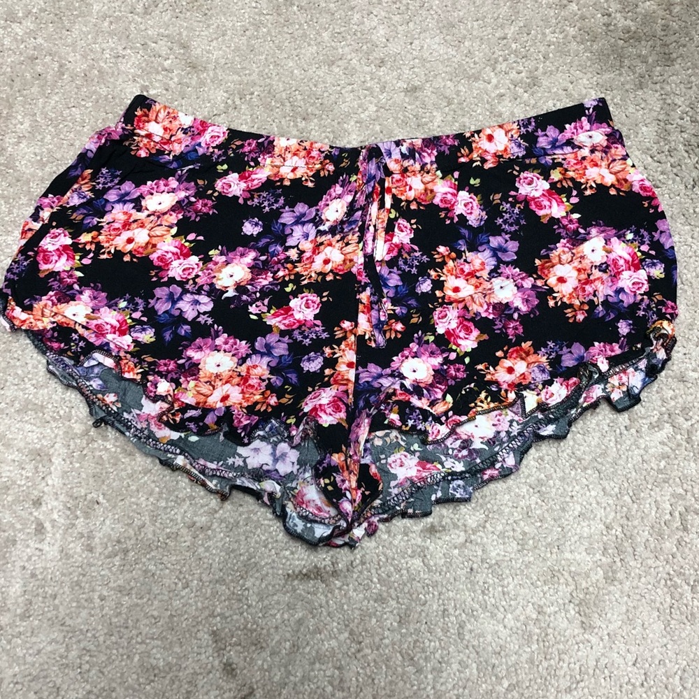 🌸Cotton Candy || Floral Shorts